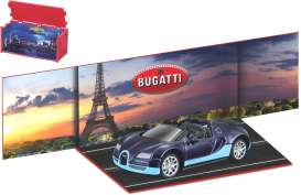 Bugatti  - Veyron dark blue - 1:64 - Bburago - 59121 - bura59121 | The Diecast Company