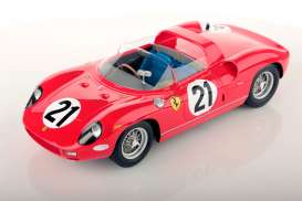 Ferrari  - 250P 1963 red - 1:18 - Look Smart - 18LM06 - LS18LM06 | The Diecast Company