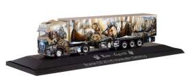 Scania  - brown/white - 1:87 - Herpa - 122023 - herpa122023 | The Diecast Company
