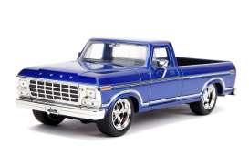 Ford  - F-100 1979 blue - 1:24 - Jada Toys - 31597 - jada31597 | The Diecast Company