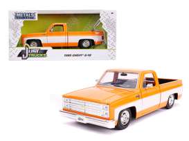 Chevrolet  - C10 pick-up 1985 glossy orange - 1:24 - Jada Toys - 31607 - jada31607o | The Diecast Company