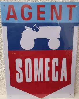 Metal Signs  - red/blue/white - Metal Signs - Someco - MsSomeca | The Diecast Company
