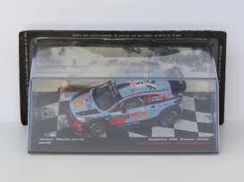 Hyundai  - i20 Coupe WRC 2018 blue - 1:43 - Magazine Models - MagRfwpHyundai18 | The Diecast Company