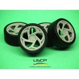 Rims & tires  - 1:24 - USCP - 24W039 | The Diecast Company