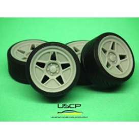 Rims & tires Accessoires - 1:24 - USCP - 24W024 | The Diecast Company