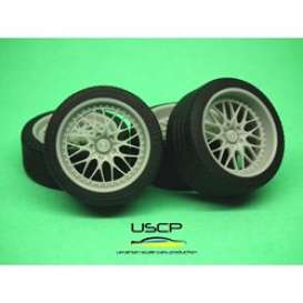 Rims & tires Accessoires - 1:24 - USCP - 24W072 | The Diecast Company