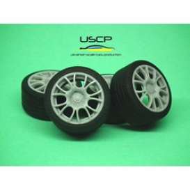 Rims & tires Accessoires - 1:24 - USCP - 24W059 | The Diecast Company