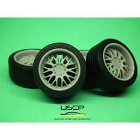Rims & tires Accessoires - 1:24 - USCP - 24W041 | The Diecast Company