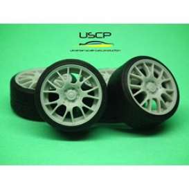 Rims & tires  - 1:24 - USCP - 24W065 | The Diecast Company
