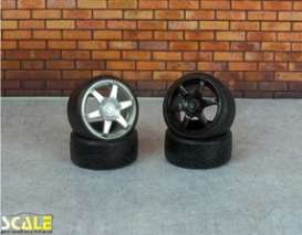 Rims & tires Wheels & tires - 1:24 - Scale Production - SPRF24137 | The Diecast Company