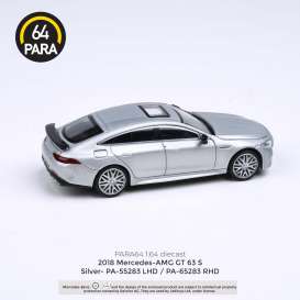 Mercedes Benz  - AMG GT63 S 2019 silver - 1:64 - Para64 - 55283 - pa55283L | The Diecast Company