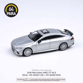 Mercedes Benz  - AMG GT63 S 2019 silver - 1:64 - Para64 - 65283 - pa65283R | The Diecast Company