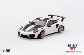 Porsche  - 911 white - 1:64 - Mini GT - mgt00086-L - MGT00086lhd | The Diecast Company