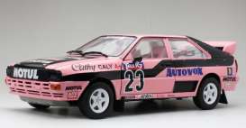 Audi  - Quattro A1 #23 1987 pink/black - 1:18 - SunStar - 4251 - sun4251 | The Diecast Company