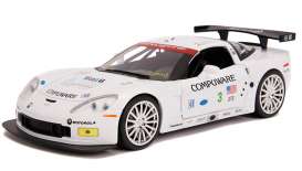 Chevrolet Corvette - C6R 2005 white - 1:24 - Jada Toys - 31651 - jada31651w | The Diecast Company