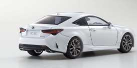 Lexus  - RC350h white nova - 1:43 - Kyosho - 03697W - kyo3697w | The Diecast Company