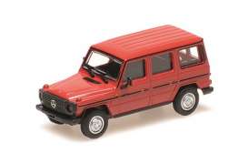 Mercedes Benz  - G 320G 1979 red - 1:87 - Minichamps - 870038001 - mc870038001 | The Diecast Company