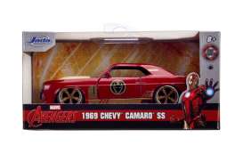 Chevrolet  - Camaro *Ironman* 1969 red/gold - 1:32 - Jada Toys - 31744 - jada31744 | The Diecast Company