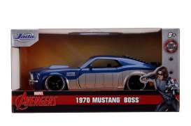 Ford  - Boss Mustang *Winter Soldier* 1970 blue/silver - 1:32 - Jada Toys - 31745 - jada31745 | The Diecast Company