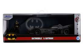 Batman  - Batmobile  1989 black - 1:32 - Jada Toys - 31704 - jada31704 | The Diecast Company