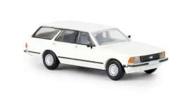 Ford  - Granada II 1977 white - 1:87 - Brekina - BRE19518 - brek19518 | The Diecast Company