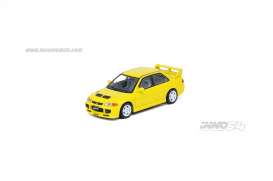 Mitsubishi  - Lancer Evo III 1995 yellow - 1:64 - Inno Models - in64EVO3YL - in64EVO3YL | The Diecast Company