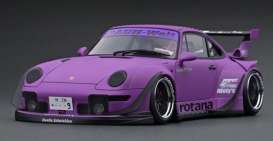 Porsche  - RWB 993 purple - 1:18 - Ignition - IG1958 - IG1958 | The Diecast Company