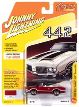 Oldsmobile  - 442 1970 red - 1:64 - Johnny Lightning - SP102B - JLSP102B | The Diecast Company