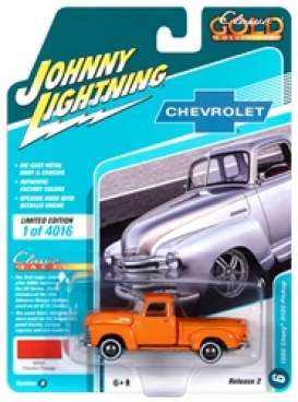 Chevrolet  - Truck 1950 orange - 1:64 - Johnny Lightning - SP106A - JLSP106A | The Diecast Company