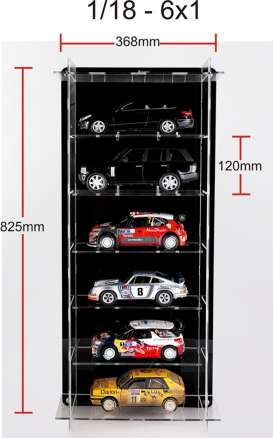 Accessoires diorama - clear/black - 1:18 - Atlantic - 40015 - atl40015 | The Diecast Company