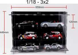 Accessoires diorama - clear/black - 1:18 - Atlantic - 40017 - atl40017 | The Diecast Company