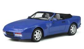 Porsche  - 944 1989 blue - 1:18 - GT Spirit - GT804 - GT804 | The Diecast Company