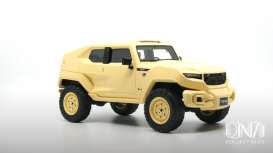 Military Vehicles  - Rezvani Tank cream-yellow - 1:18 - DNA - DNA000064 - DNA000064 | The Diecast Company