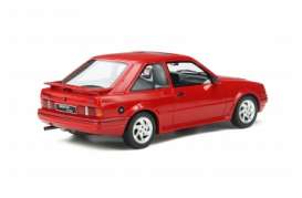 Ford  - Escort 1990 red - 1:18 - OttOmobile Miniatures - OT826 - otto826 | The Diecast Company