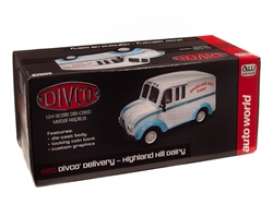 Divco  - 1950 white/blue - 1:24 - Auto World - 24010 - AW24010 | The Diecast Company