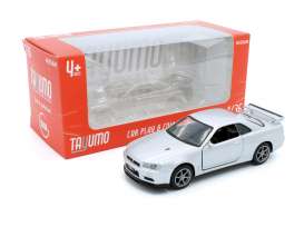 Nissan  - GTR R34 silver - 1:36 - Tayumo - 36115212 - tay36115212 | The Diecast Company