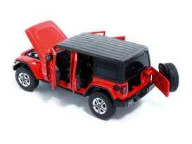 Jeep  - Wrangler red - 1:32 - Tayumo - 32120001 - tay32120001 | The Diecast Company