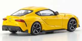 Toyota  - GR Supra yellow - 1:64 - Kyosho - 7110y - kyo7110y | The Diecast Company