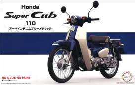 Honda  - Super Cub 110 blue - 1:24 - Fujimi - 141794 - fuji141794 | The Diecast Company