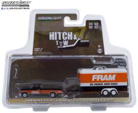 Ford  - F-150 1994 orange/black - 1:64 - GreenLight - 32210B - gl32210B | The Diecast Company