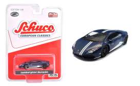 Lamborghini  - Huracan dark blue/white - 1:64 - Schuco - 3900 - schuco3900 | The Diecast Company