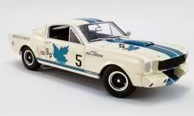 Shelby  - GT350R #5 1965 white/blue - 1:18 - Acme Diecast - 1801841 - acme1801841 | The Diecast Company
