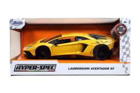 Lamborghini  - Aventador 2017 yellow - 1:24 - Jada Toys - 32258 - jada32258 | The Diecast Company