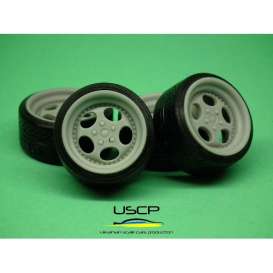 Rims & tires Accessoires - 1:24 - USCP - 24W044 | The Diecast Company