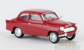 Skoda  - Octavia 1960 red - 1:87 - Brekina - 27450 - Brek27450 | The Diecast Company