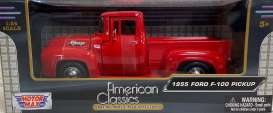 Ford  - 1955 red - 1:24 - Motor Max - 79341lg - mmax79341r | The Diecast Company