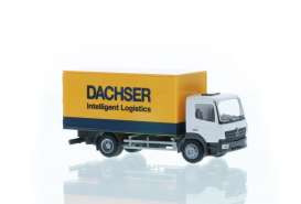 Mercedes Benz  - Atego white/yellow - 1:87 - Rietze - R72507 - RZ72507 | The Diecast Company