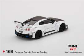 Nissan  - Silhouette Works GT 35GT-RR  2020 white/black - 1:64 - Mini GT - 00168-L - MGT00168LHD | The Diecast Company
