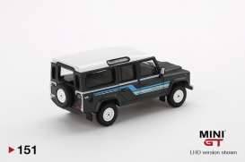Land Rover  - Defender 110 grey - 1:64 - Mini GT - 00151-R - MGT00151RHD | The Diecast Company