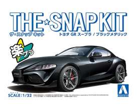 Toyota  - GR Supra black - 1:32 - Aoshima - 05887 - abk05887 | The Diecast Company